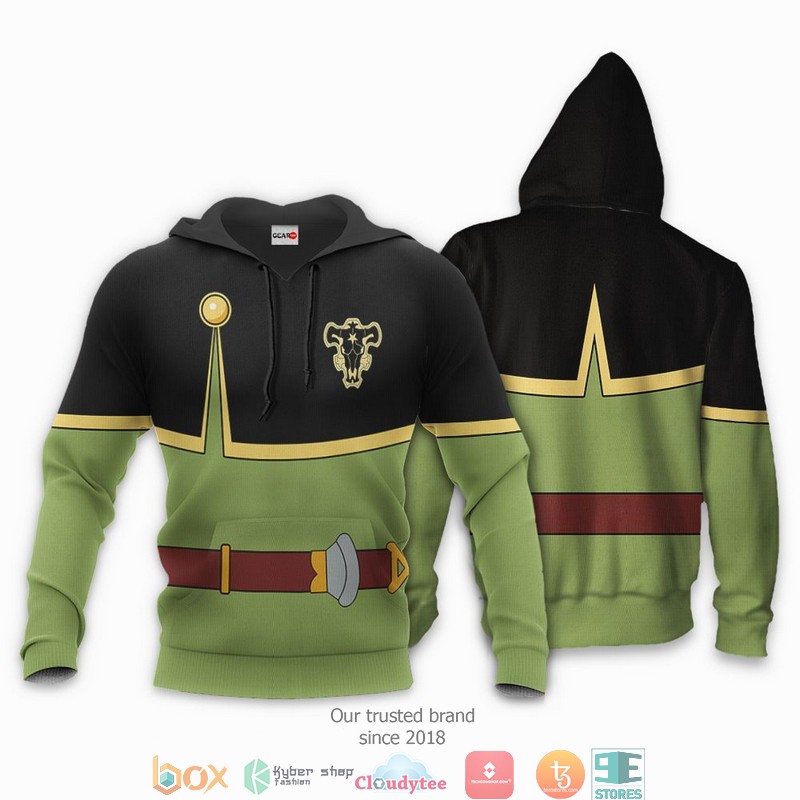 Black Bull Finral Roulacase Black Clover Anime Green 3d Hoodie, Bomber jacket 3 Black Bull Finral Roulacase Black Clover Anime Green 3d Hoodie Bomber jacket 1 2