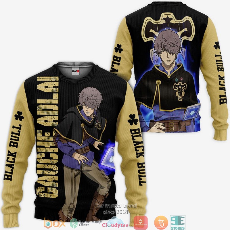 Black Bull Gauche Adlai Black Clover Anime 3d Hoodie, Bomber jacket 2 Black Bull Gauche Adlai Black Clover Anime 3d Hoodie Bomber jacket 1