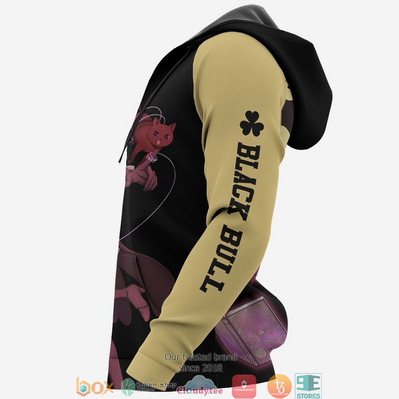 Black Bull Vanessa Black Clover Anime 3d Hoodie, Bomber jacket 6 Black Bull Vanessa Black Clover Anime 3d Hoodie Bomber jacket 1 2 3 4 5