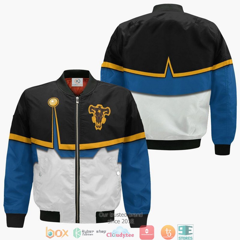 Black Clover Asta Anime 3D Bomber jacket