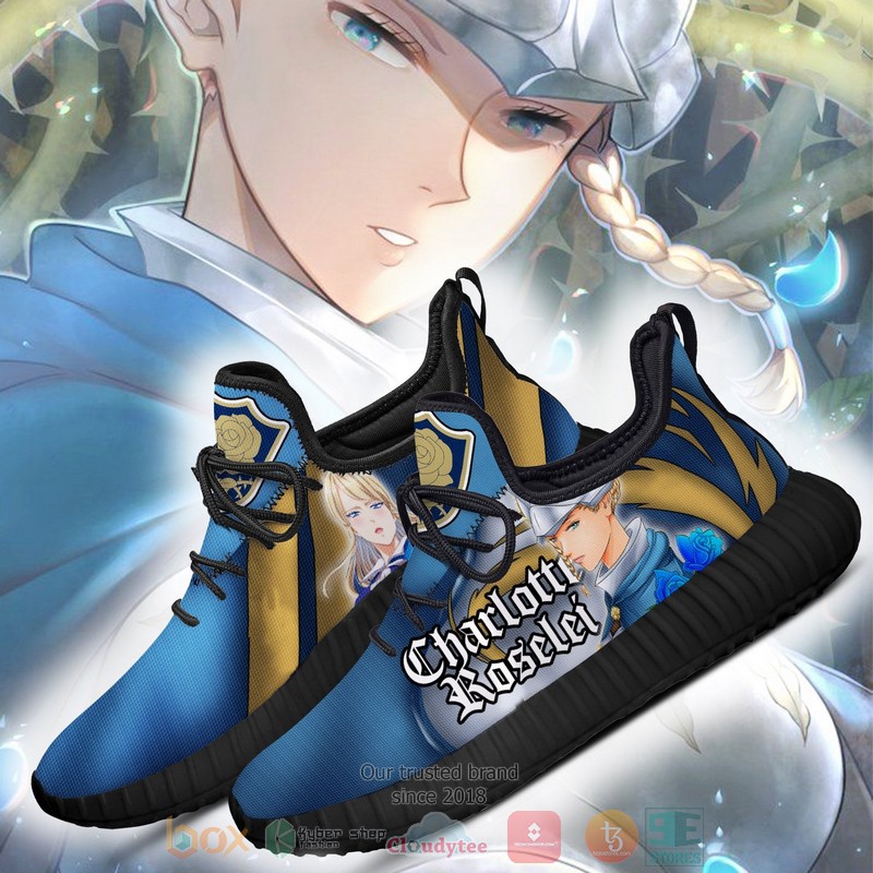 Black Clover Charlotte Blue Rose Knight Anime Reze Shoes 1