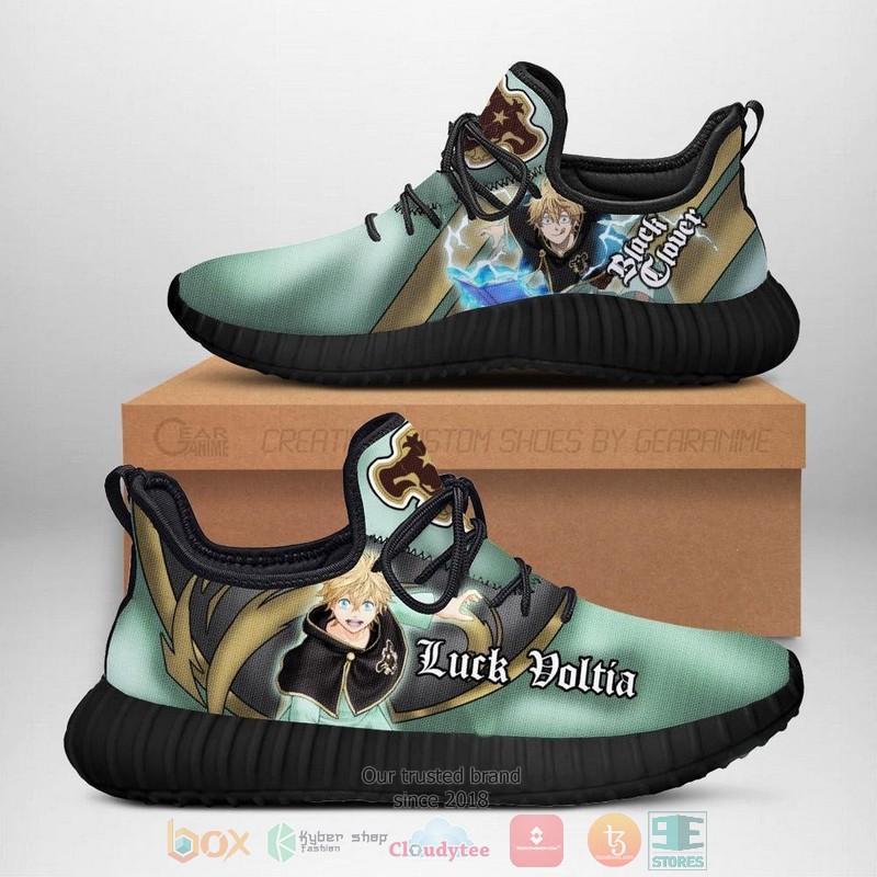 Black Clover Luck Voltia Black Bull Knight Anime Reze Shoes