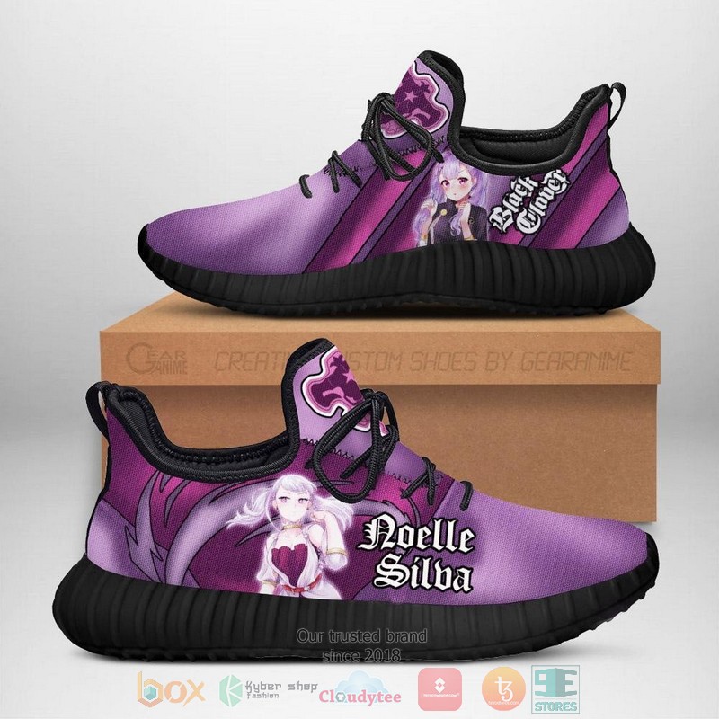 Black Clover Noelle Black Bull Knight Anime Reze Shoes