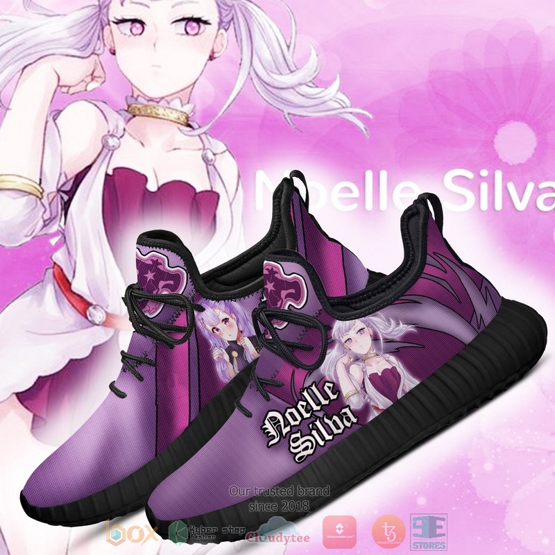 Black Clover Noelle Black Bull Knight Anime Reze Shoes 1