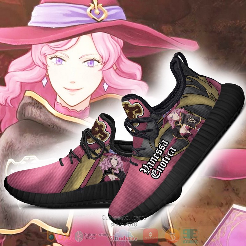 Black Clover Vanessa Black Bull Knight Anime Reze Shoes 1