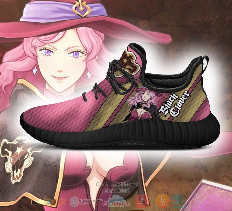 BEST Black Clover Vanessa Black Bull Knight Reze Shoes Sneaker 4 Black Clover Vanessa Black Bull Knight Anime Reze Shoes 1 2 3