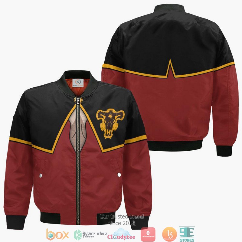 Black Clover Vannesa Enoteca Anime 3D Bomber jacket