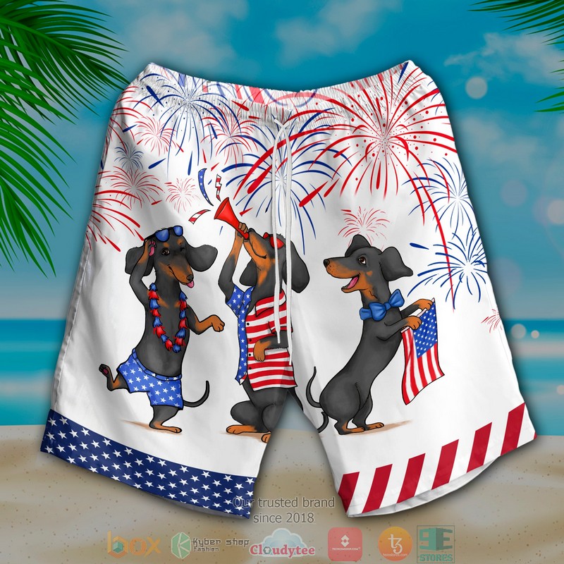NEW Black Dachshund Independence Day Is Coming Hawaiian Shirt, Shorts 4 NEW Black Dachshund Independence Day Is Coming Hawaiian Shirt, Shorts word2