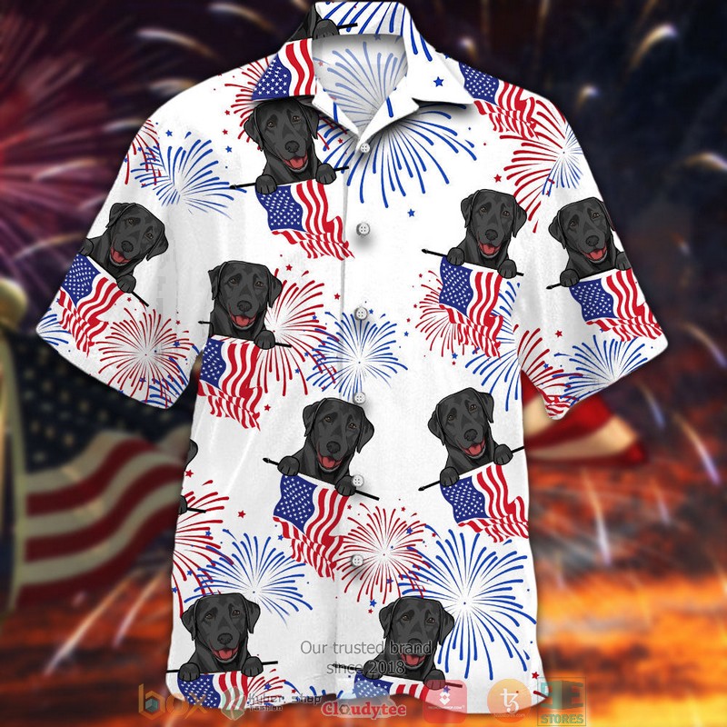 NEW Black Labrador Retriever Independence Day Is Coming Hawaii Shirt 1 NEW Black Labrador Retriever Independence Day Is Coming Hawaii Shirt word1