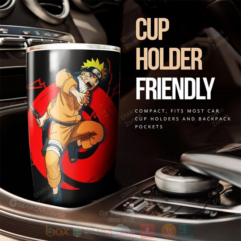 Black Young Uzumaki Naruto Anime Tumbler 1