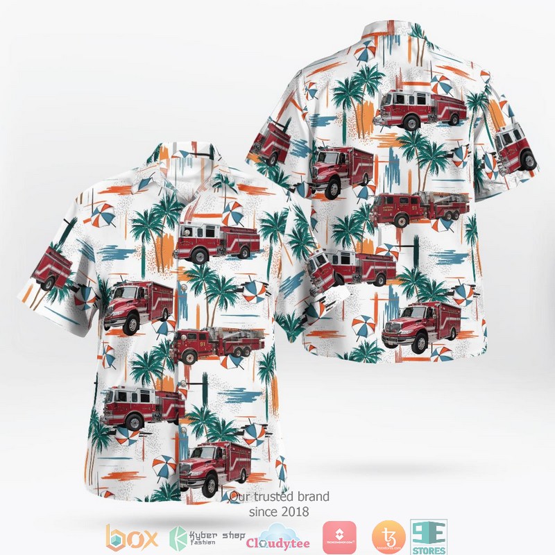 Blacksburg South Carolina Blacksburg Volunteer Fire Department Hawaii 3D Shirt