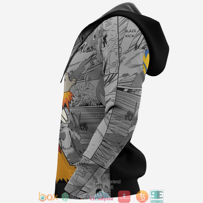 Blaziken Anime Pokemon Merch Mix Manga 3d Hoodie, Bomber jacket 6 Blaziken Anime Pokemon Merch Mix Manga 3d Hoodie Bomber jacket 1 2 3 4 5