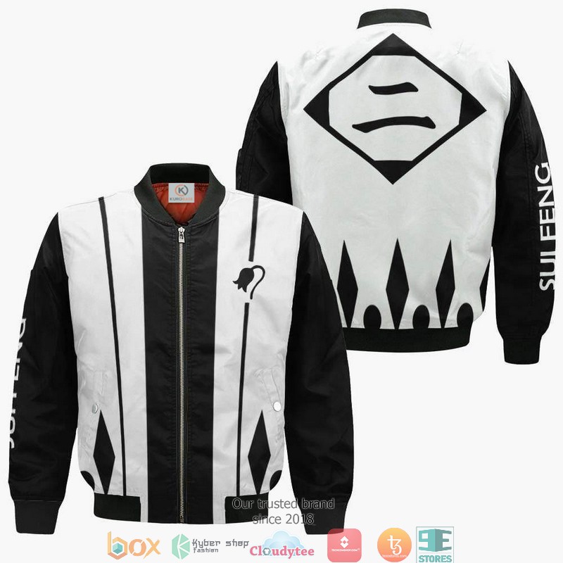 Bleach Sui Feng 2nd Division Anime 3D Bomber jacket