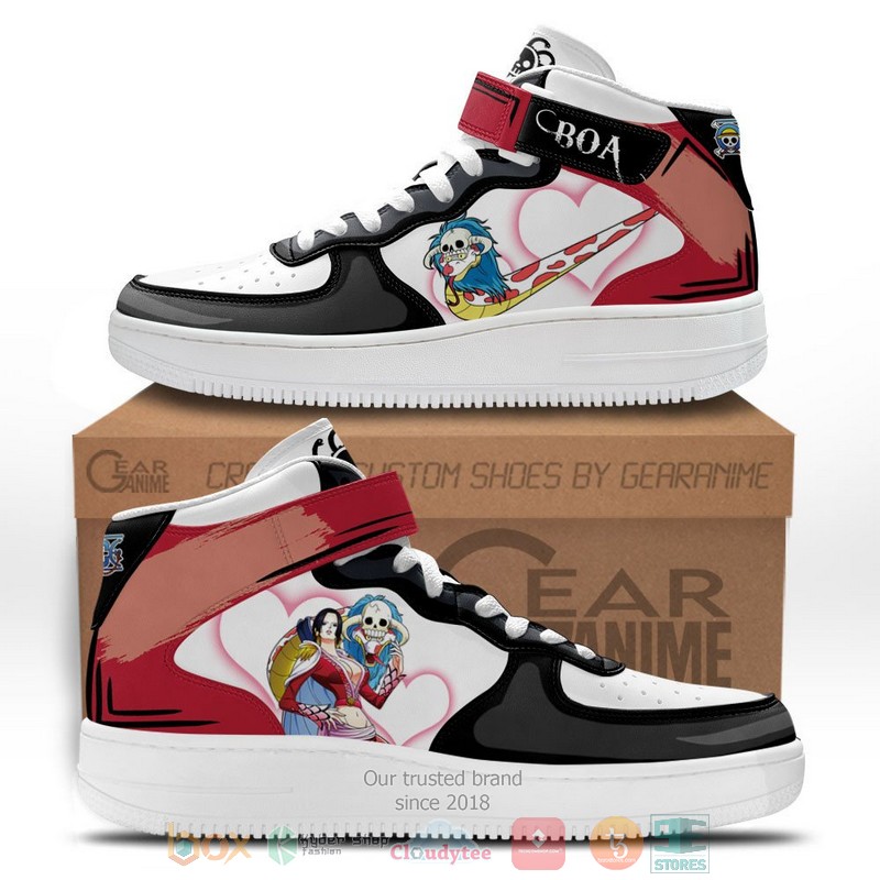 Boa Hancock One Piece Anime High Air Force Shoes
