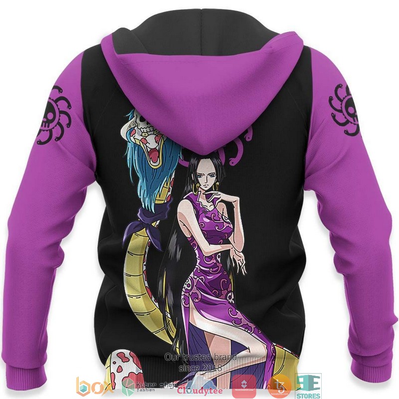 Boa Hancok One Piece Anime 3d Hoodie Bomber jacket 1 2 3 4