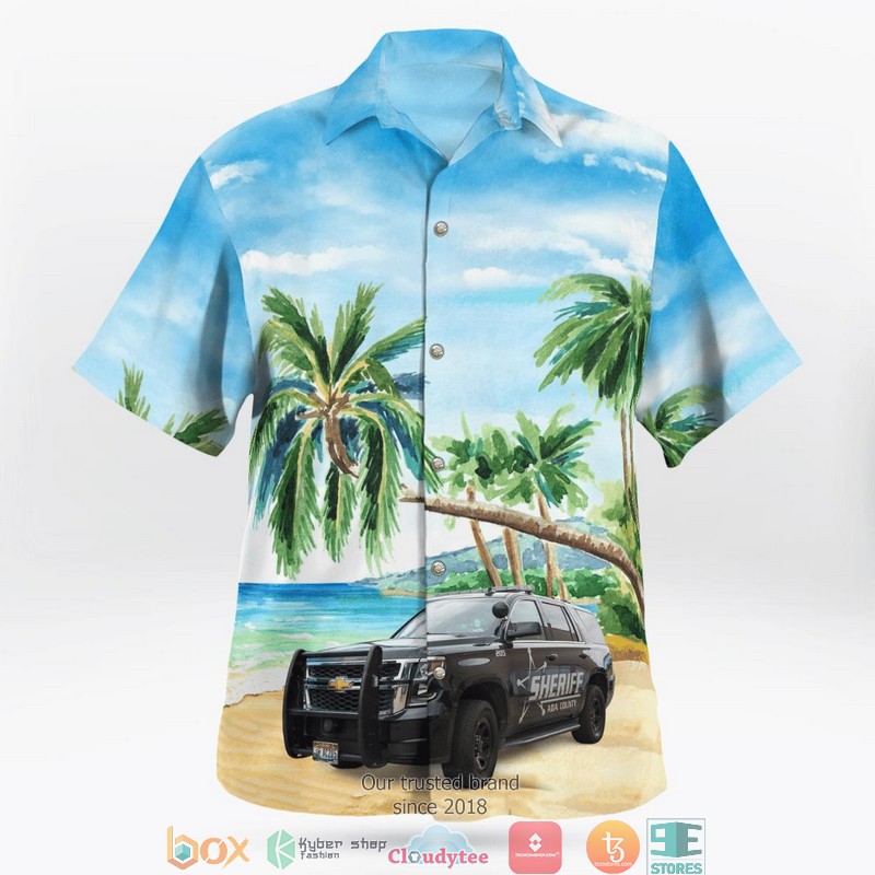 Boise Idaho Ada County Sheriff's Office Chevy Tahoe 3D Hawaii Shirt 2 Boise Idaho Ada County Sheriffs Office Chevy Tahoe 3D Hawaii Shirt 1