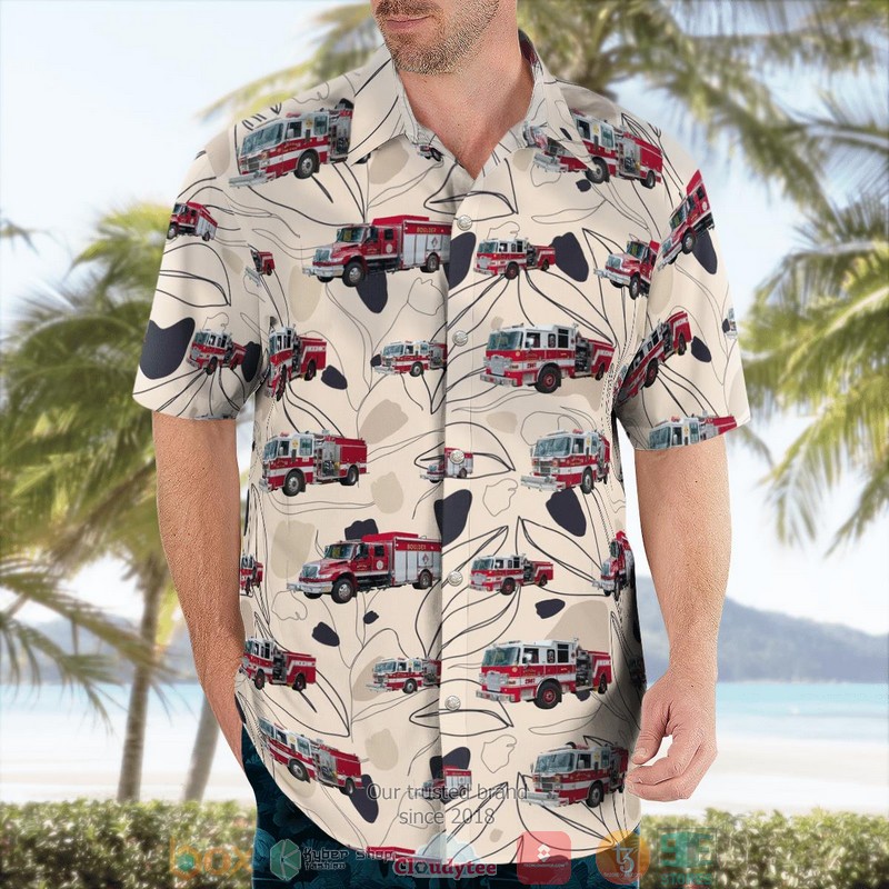 Boulder Boulder County Colorado Boulder Fire Department Hawaiian shirt word2