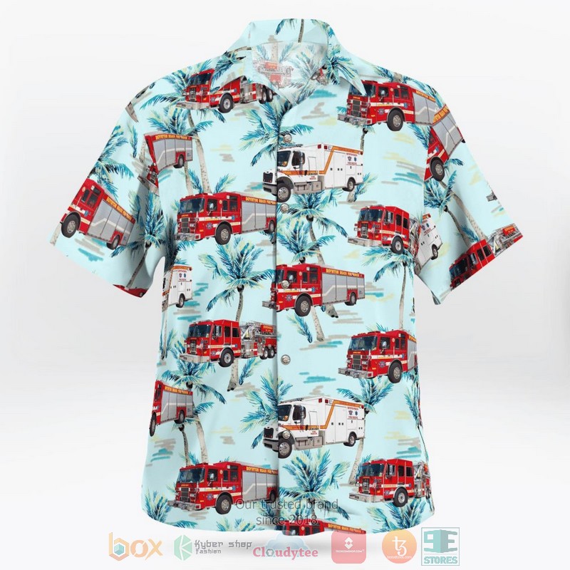 Boynton Beach Palm Beach County Florida Boynton Beach Fire Rescue Department Hawaiian Shirt 1 2