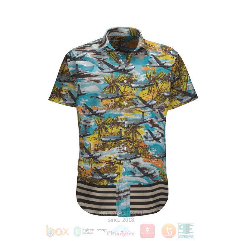 Breguet Atlantique II French Navy Hawaiian Shirt