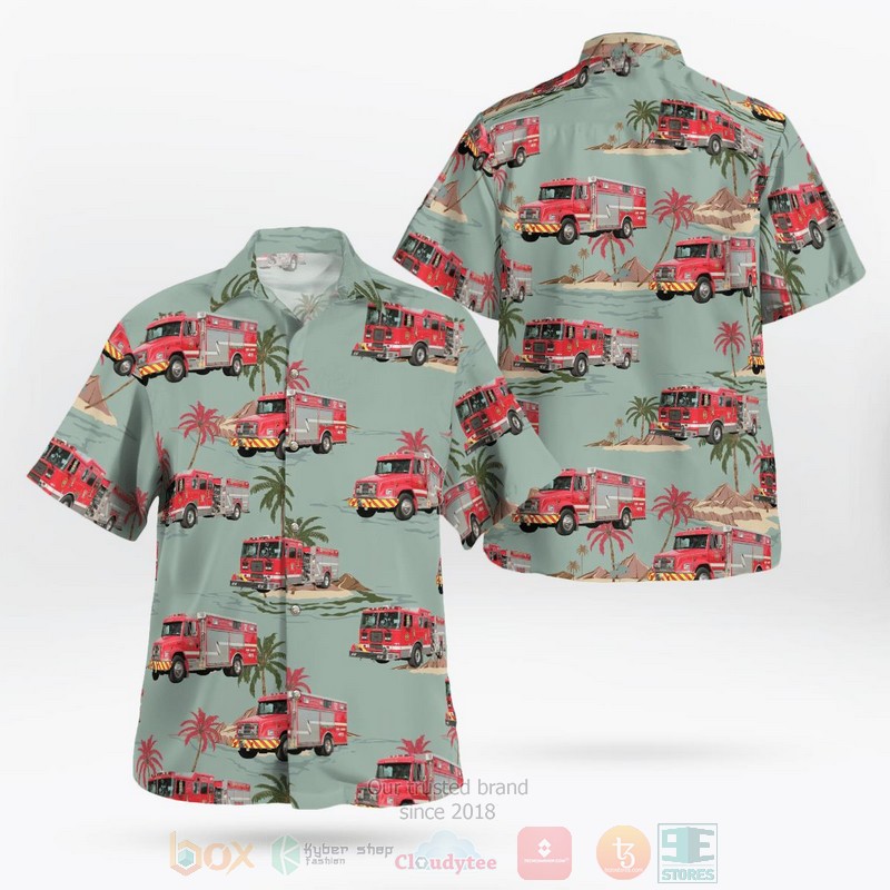 BEST Bressler, Dauphin County, Pennsylvania, Friendship Fire Company of Bressler 3D Aloha Shirt word1