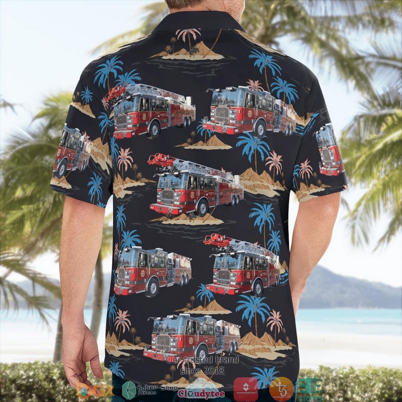 Brewster Putnam County New York Brewster Fire Department 3D Hawaii Shirt 1