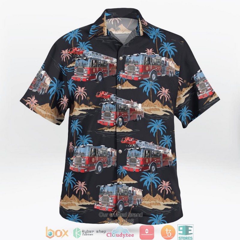 Brewster Putnam County New York Brewster Fire Department 3D Hawaii Shirt 1 2