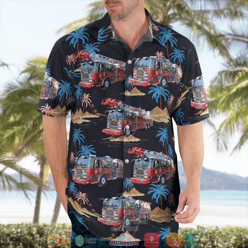 Brewster Putnam County New York Brewster Fire Department 3D Hawaii Shirt 1 2 3