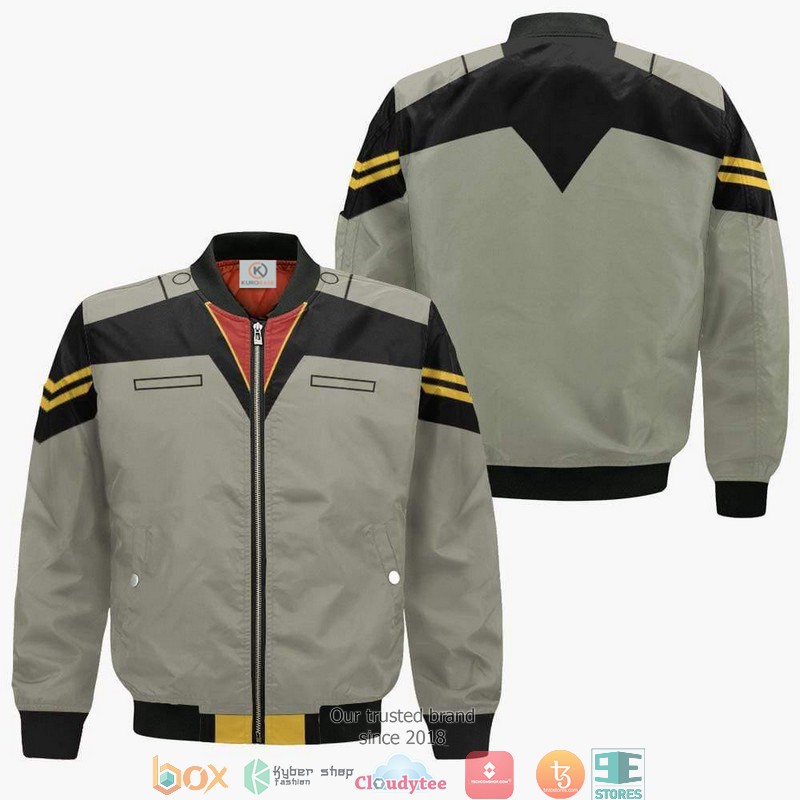 Bright Noa Mobile Suit Gundam Anime 3D Bomber jacket 1 Bright Noa Mobile Suit Gundam Anime 3D Bomber jacket