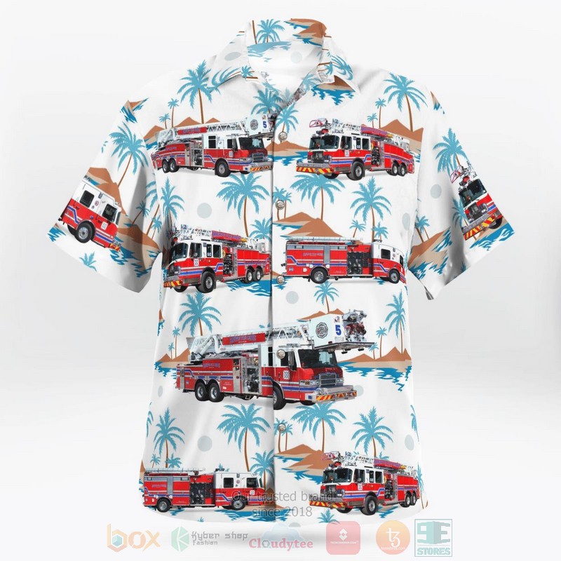 BEST Brighton Fire Rescue, Colorado 3D Aloha Shirt word1