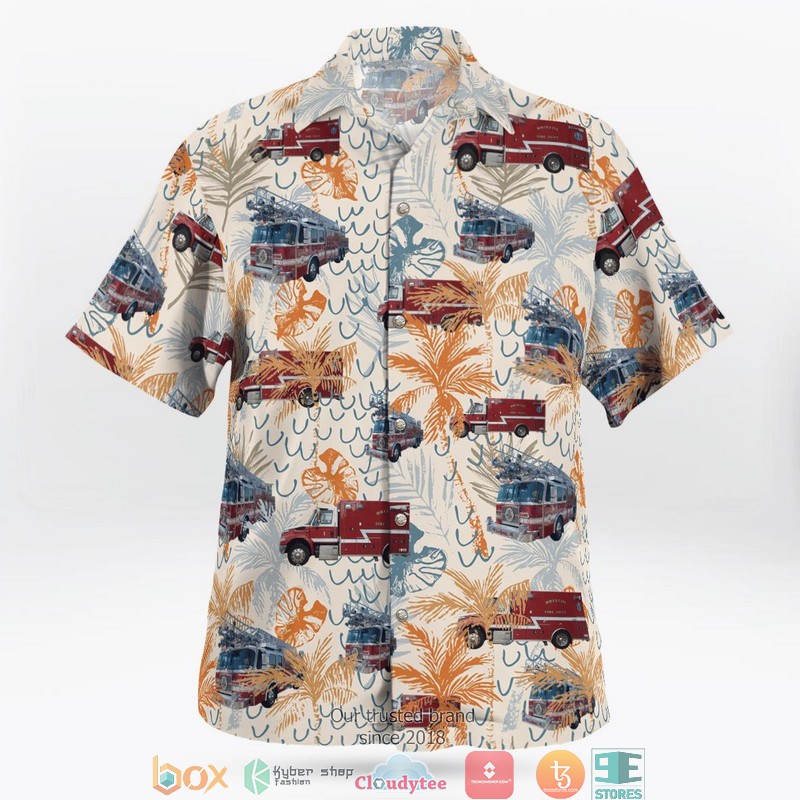 Bristol Fire Department-RI 3D Hawaii Shirt 2 Bristol Fire Department RI 3D Hawaii Shirt 1