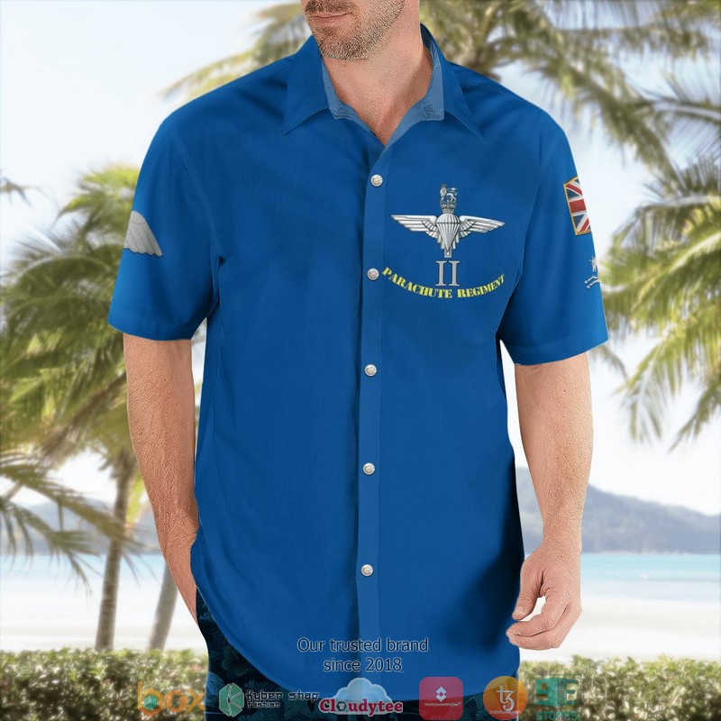 British Army 2 PARA 2nd Battalion Parachute Regiment Hawaiian Shirt 4 British Army 2 PARA 2nd Battalion Parachute Regiment Hawaiian Shirt word3