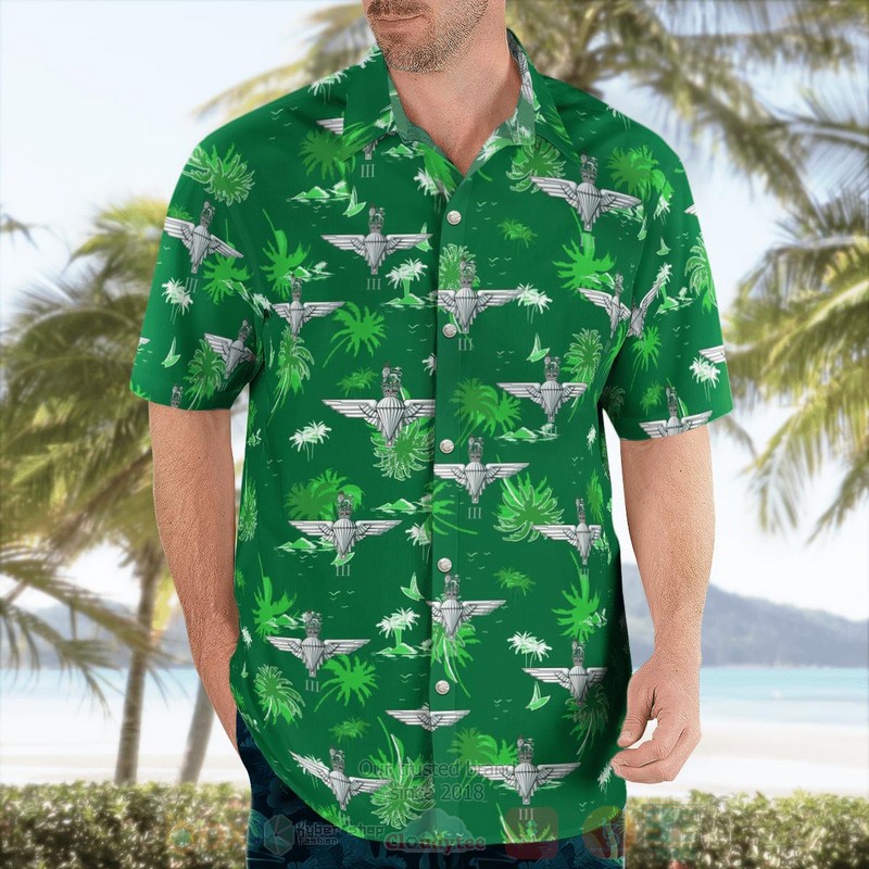 BEST British Army, 3rd Battalion, Parachute Regiment 3 PARA 3D Aloha Shirt word1
