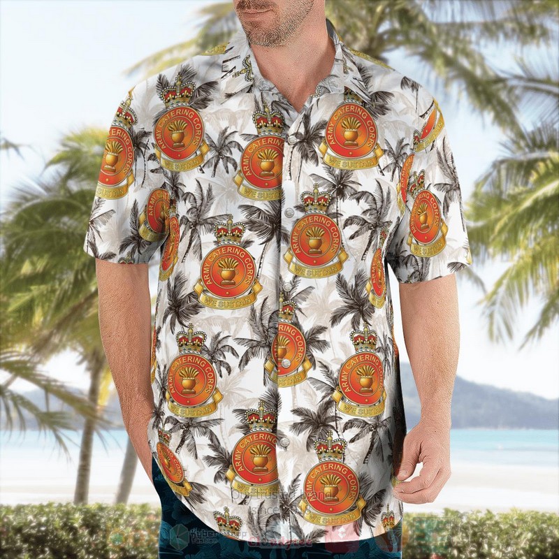 BEST British Army, Army Catering Corps ACC 3D Aloha Shirt 4 BEST British Army, Army Catering Corps ACC 3D Aloha Shirt word2