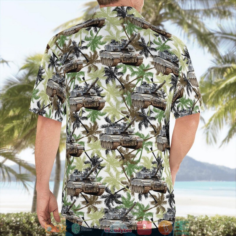 NEW British Army Challenger 2 Main Battle Tank Hawaii Shirt 4 NEW British Army Challenger 2 Main Battle Tank Hawaii Shirt word3
