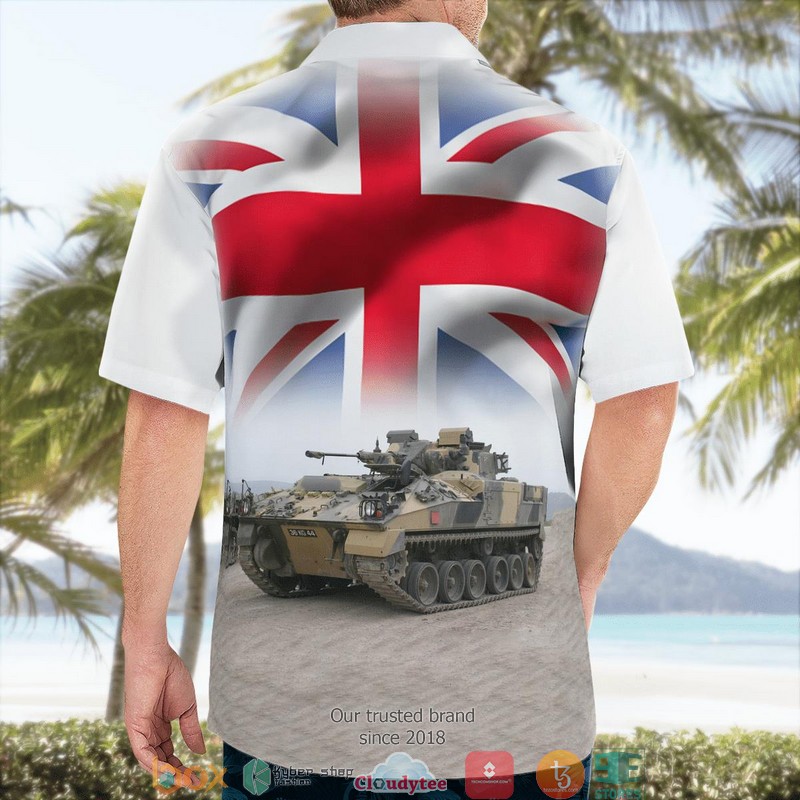 BEST British Army FV510 Warrior Infantry Section Vehicle Hawaii Shirt 2 BEST British Army FV510 Warrior Infantry Section Vehicle Hawaii Shirt word2