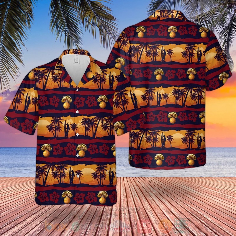 British Army Grenadier Guards Hawaiian Shirt