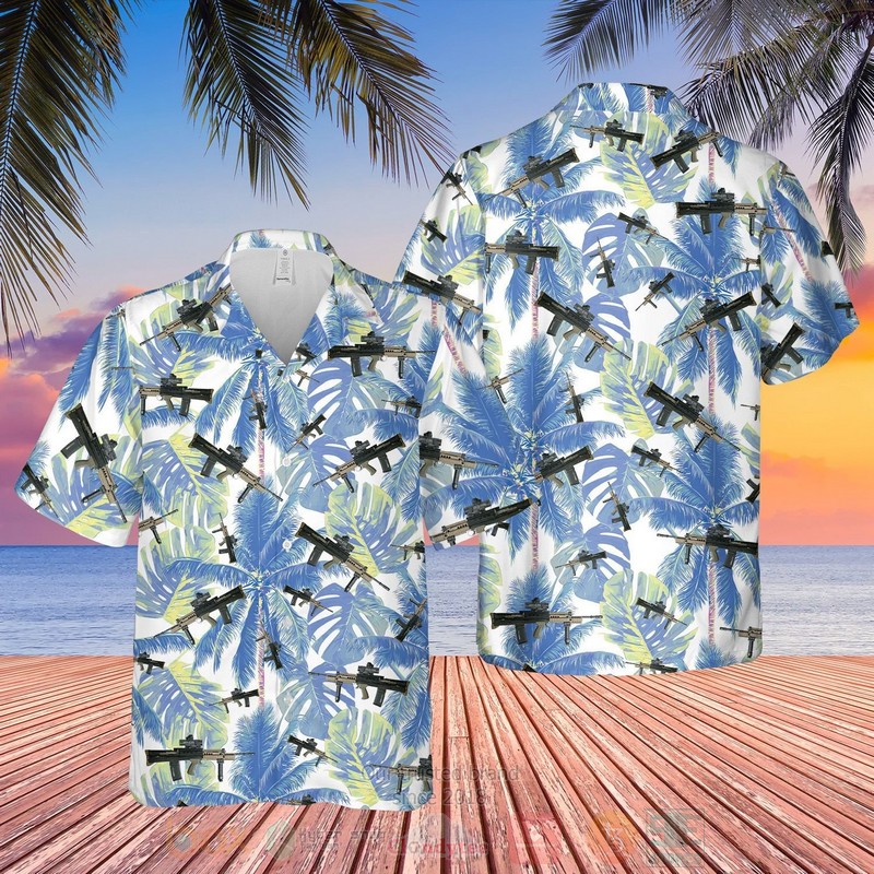 BEST British Army L85A2 Assault Rifle 3D Aloha Shirt 3 British Army L85A2 Assault Rifle Hawaiian Shirt