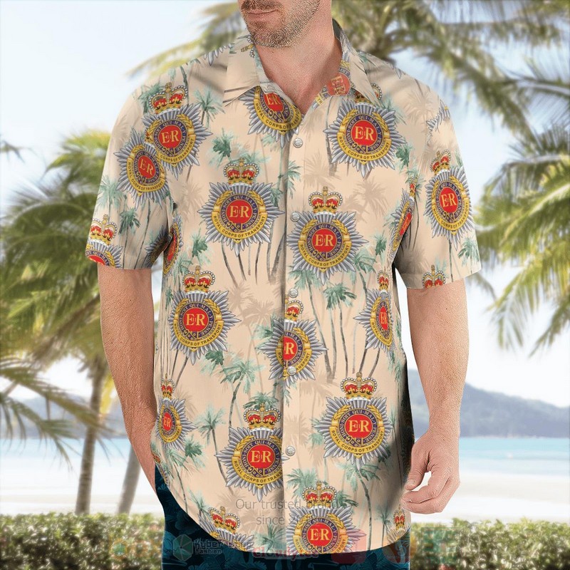 BEST British Army, Royal Corps of Transport RCT 3D Aloha Shirt word3