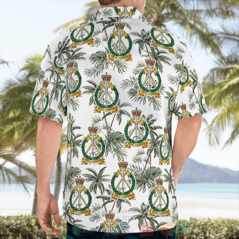 BEST British Army, Royal Pioneer Corps 3D Aloha Shirt 2 BEST British Army, Royal Pioneer Corps 3D Aloha Shirt word1