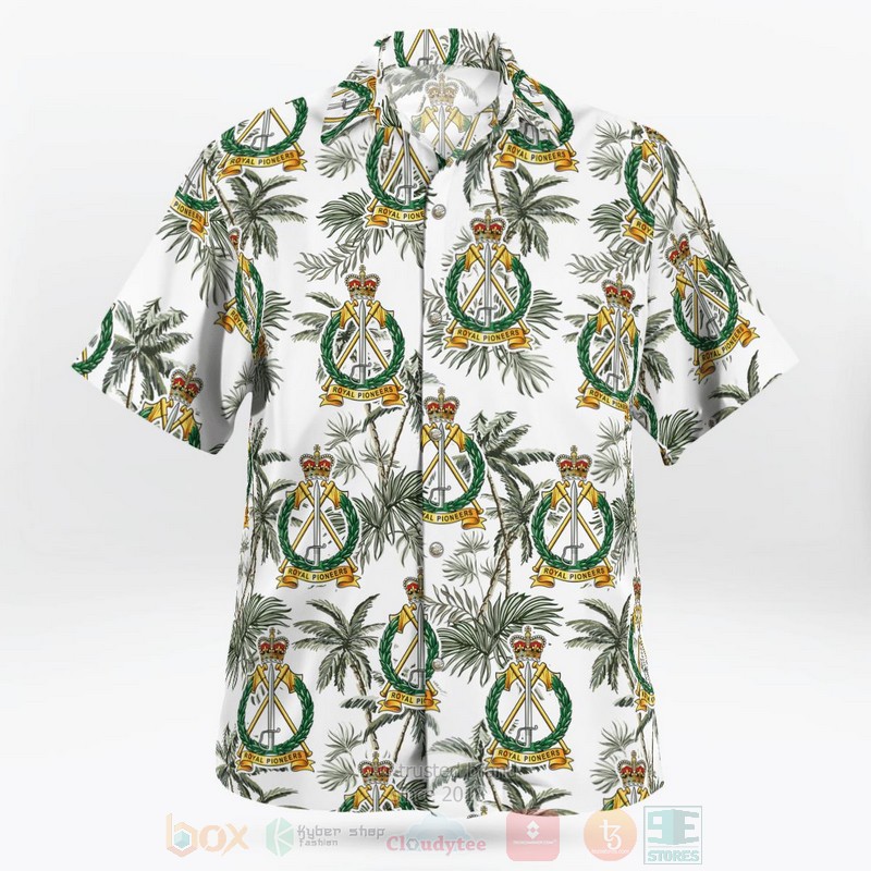 BEST British Army, Royal Pioneer Corps 3D Aloha Shirt 3 BEST British Army, Royal Pioneer Corps 3D Aloha Shirt word1