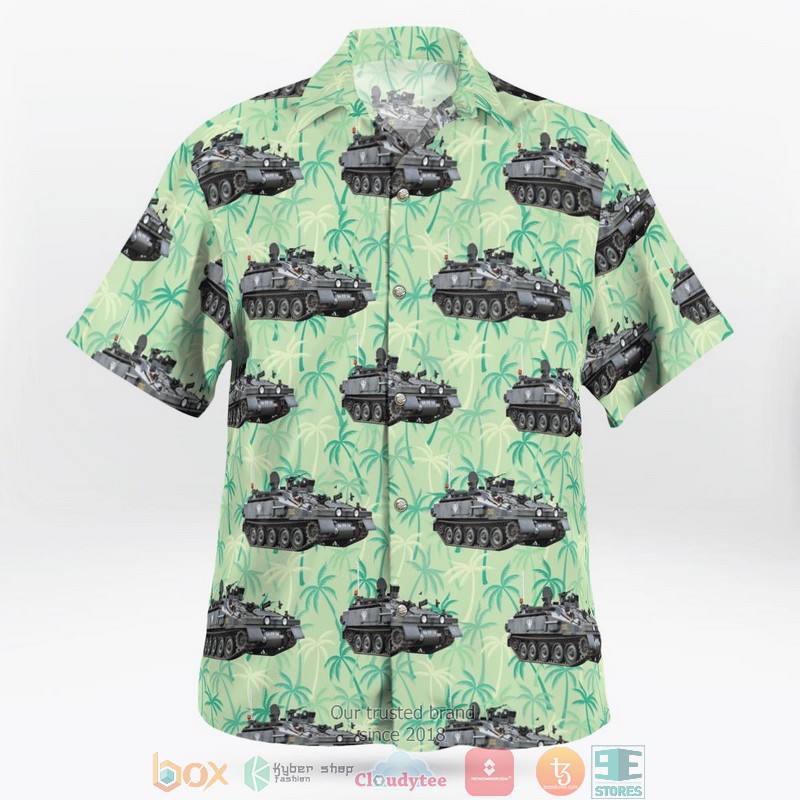 NEW British Army Spartan Armoured Personnel Carrier Hawaii Shirt 2 NEW British Army Spartan Armoured Personnel Carrier Hawaii Shirt word1