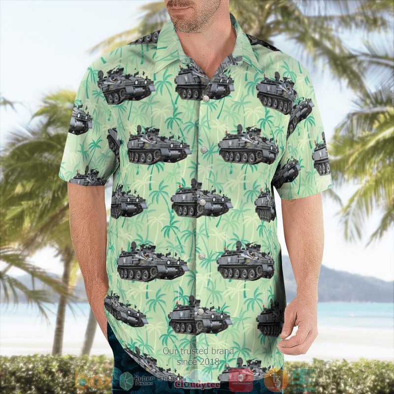 NEW British Army Spartan Armoured Personnel Carrier Hawaii Shirt 3 NEW British Army Spartan Armoured Personnel Carrier Hawaii Shirt word1