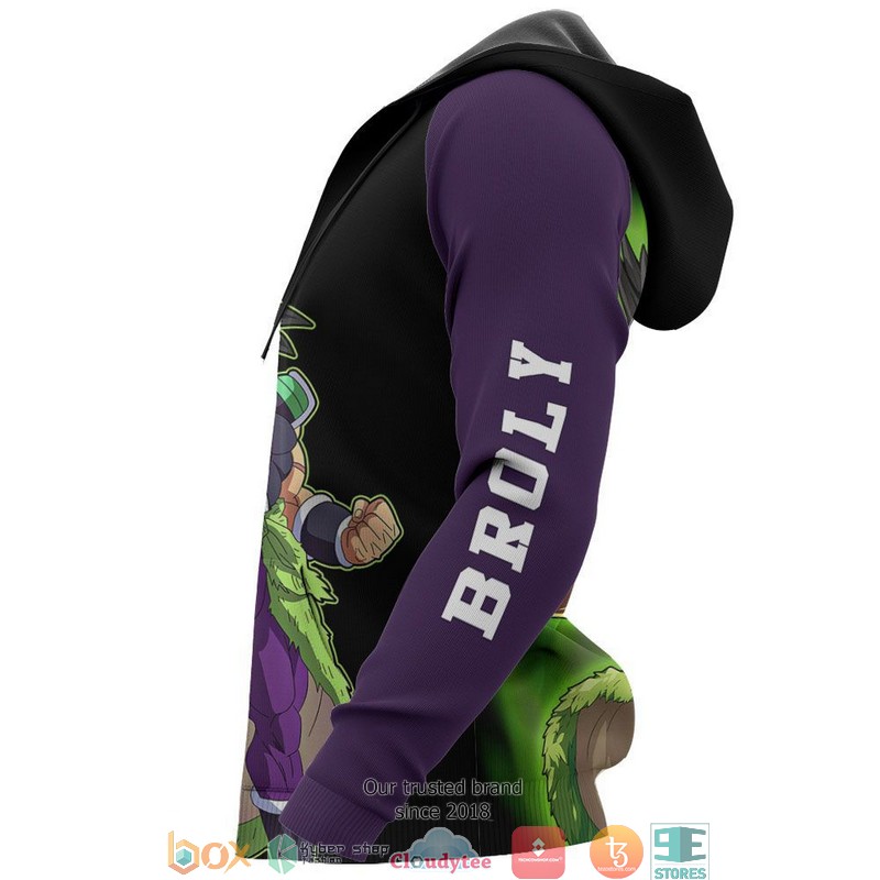 Broly Dragon Ball Anime 3d Hoodie, Bomber jacket 6 Broly Dragon Ball Anime 3d Hoodie Bomber jacket 1 2 3 4 5