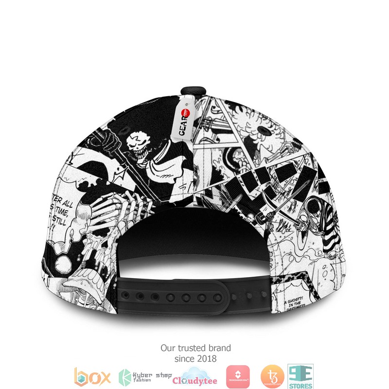 Brook One Piece Anime Mix Manga Snapback hat 4 Brook One Piece Anime Mix Manga Snapback hat 1 2 3