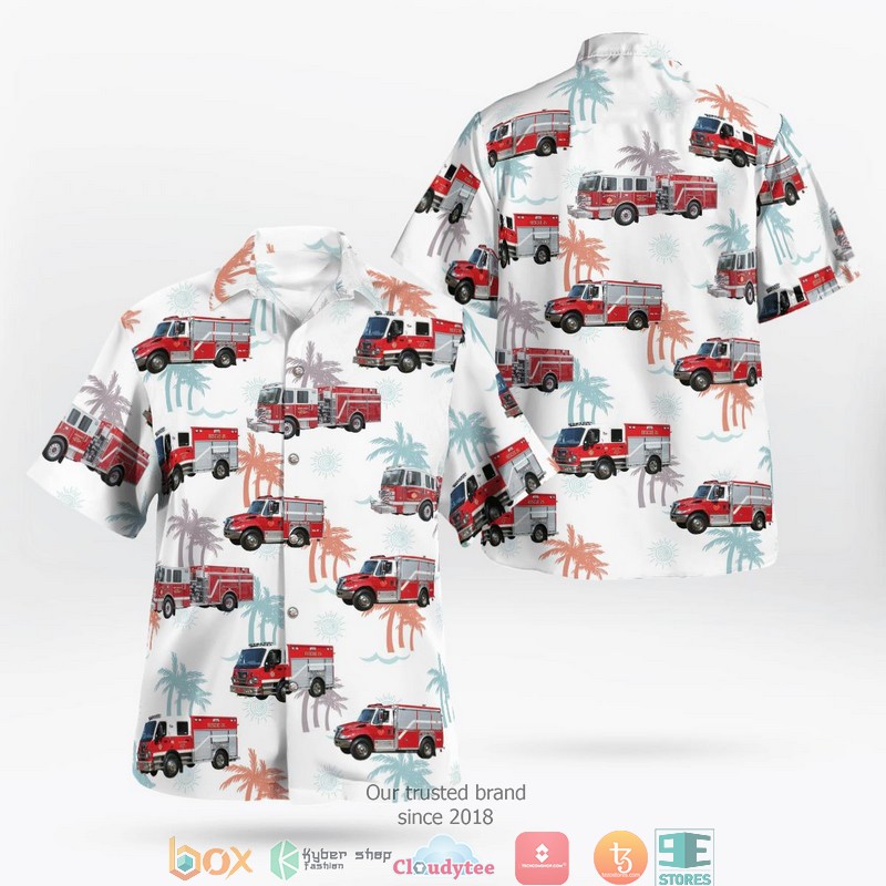 Buchanan New York Buchanan Engine Company 1 Hawaii 3D Shirt