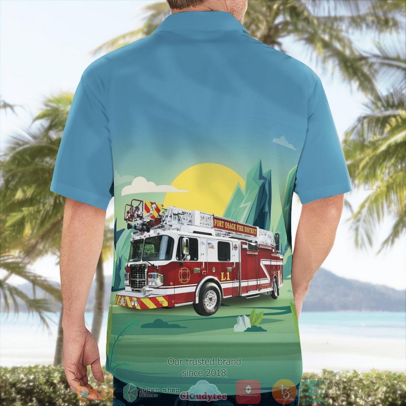 NEW Buckner Missouri Fort Osage Fire Protection District Hawaii Shirt 2 NEW Buckner Missouri Fort Osage Fire Protection District Hawaii Shirt word2