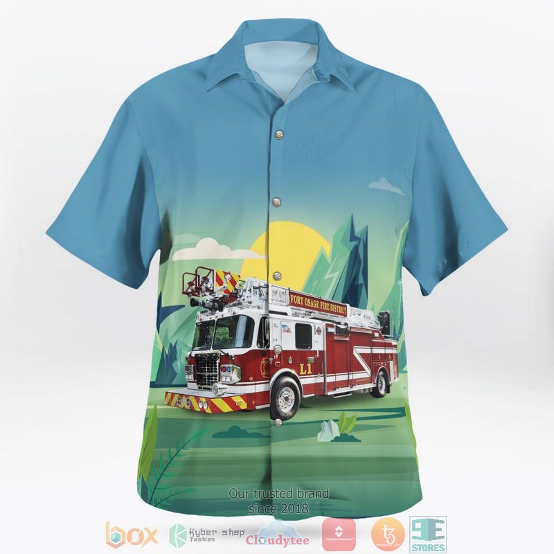 NEW Buckner Missouri Fort Osage Fire Protection District Hawaii Shirt 3 NEW Buckner Missouri Fort Osage Fire Protection District Hawaii Shirt word2