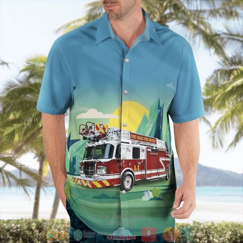 NEW Buckner Missouri Fort Osage Fire Protection District Hawaii Shirt 4 NEW Buckner Missouri Fort Osage Fire Protection District Hawaii Shirt word2
