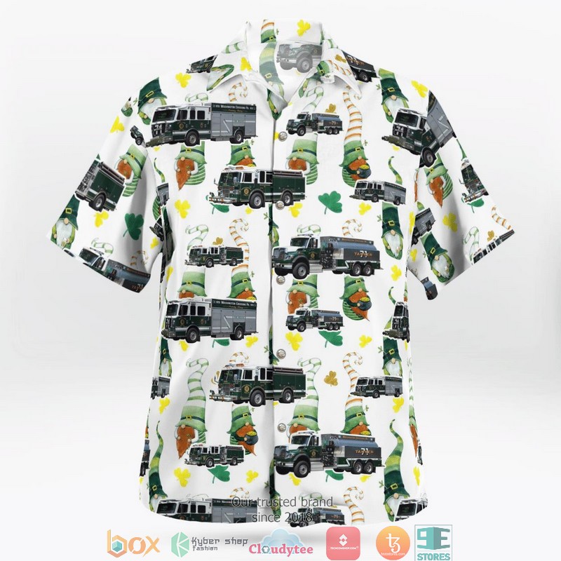 Bucks County Pennsylvania Upper Makefield Fire Company St Patrick's Day Hawaiian Shirt 3 Bucks County Pennsylvania Upper Makefield Fire Company St Patrick's Day Hawaiian Shirt word1