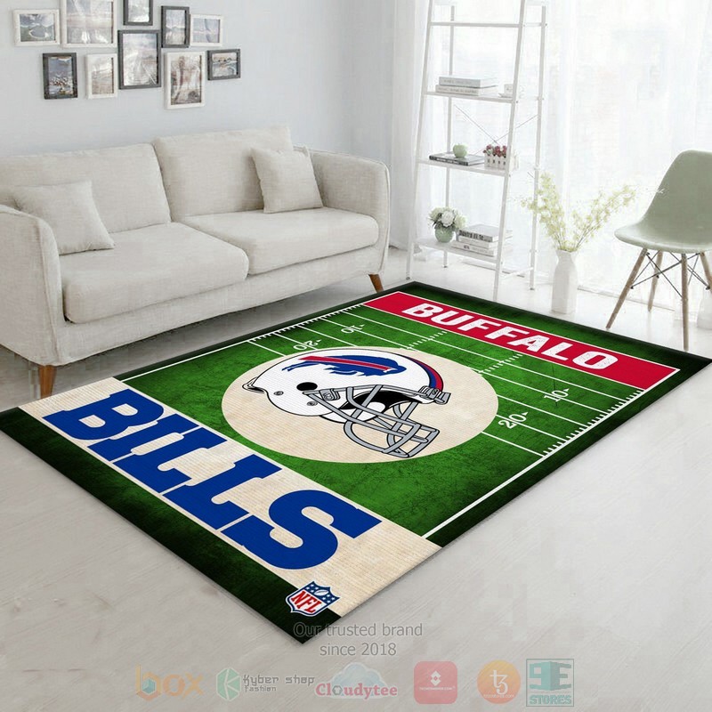 Buffalo Bills End Zone NFL Area Rugs
